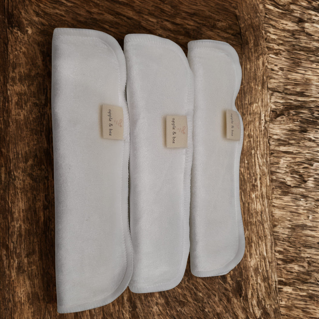 Bamboo wash cloths, pack of 3