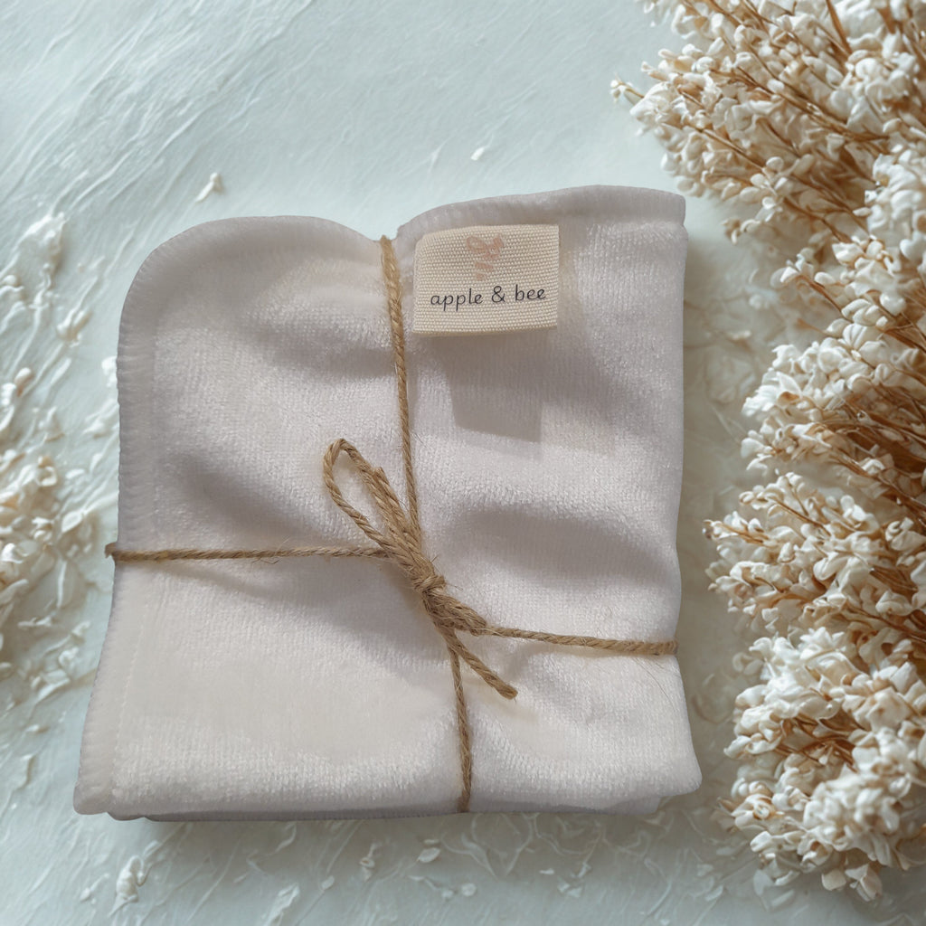 Bamboo wash cloths, pack of 3