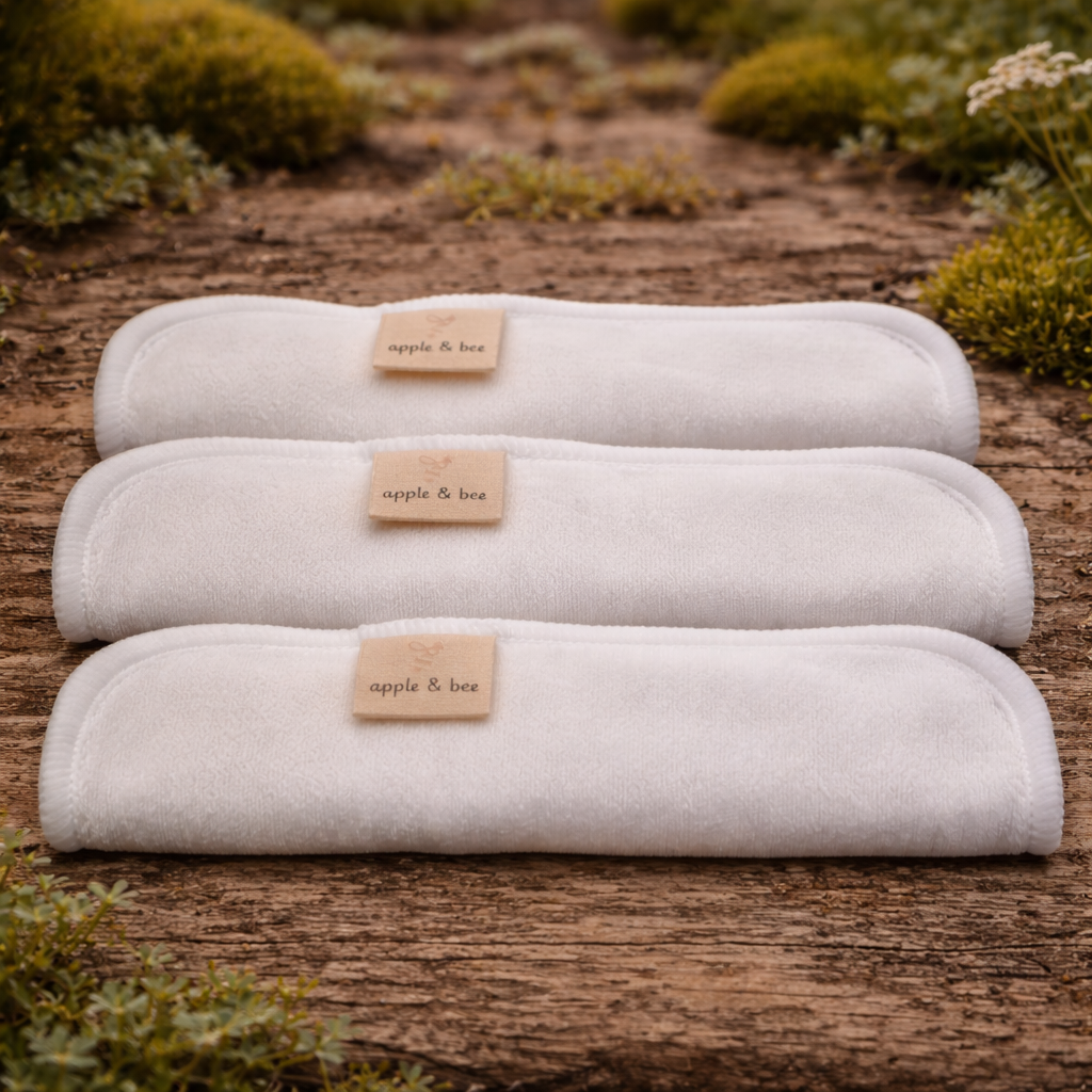 Bamboo wash cloths, pack of 3